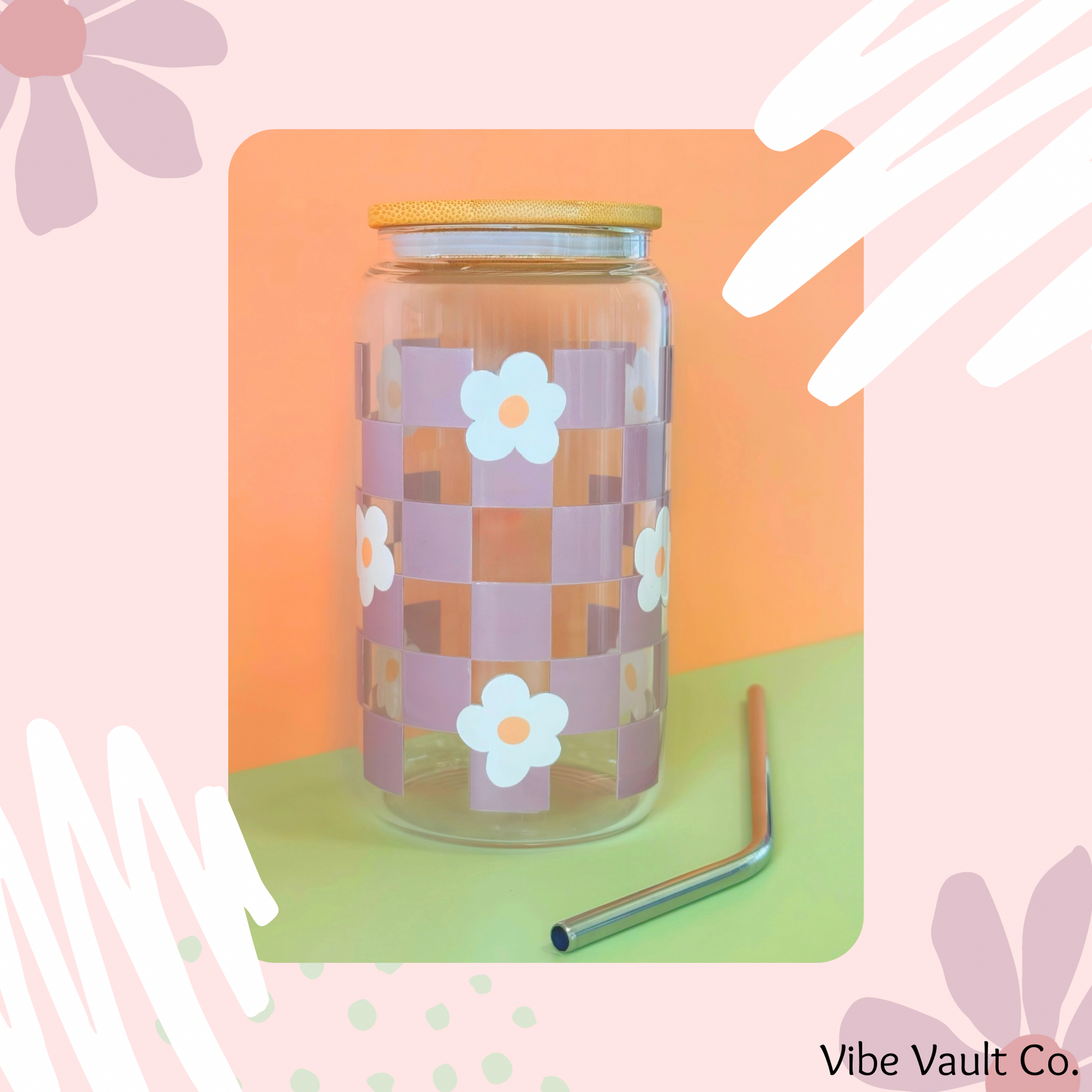 Vibe Sip Glass- Custom Name Edition